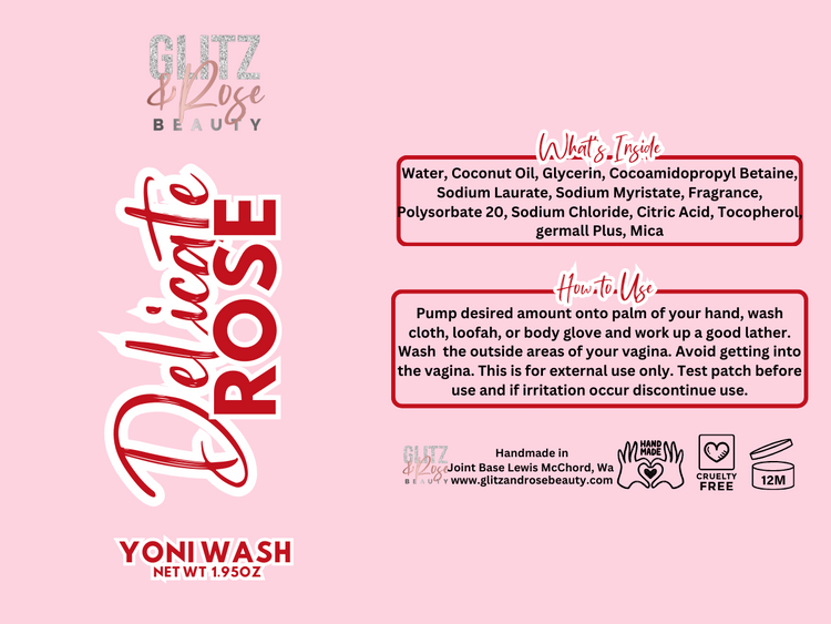 Delicate Rose Yoni Wash