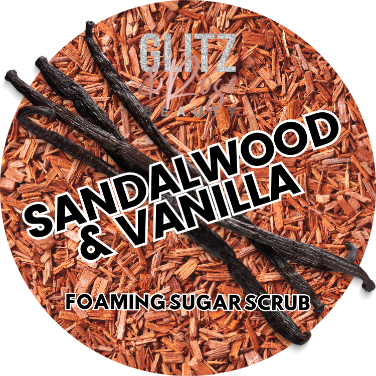 Sandalwood & Vanilla Body Icing Sugar Scrub