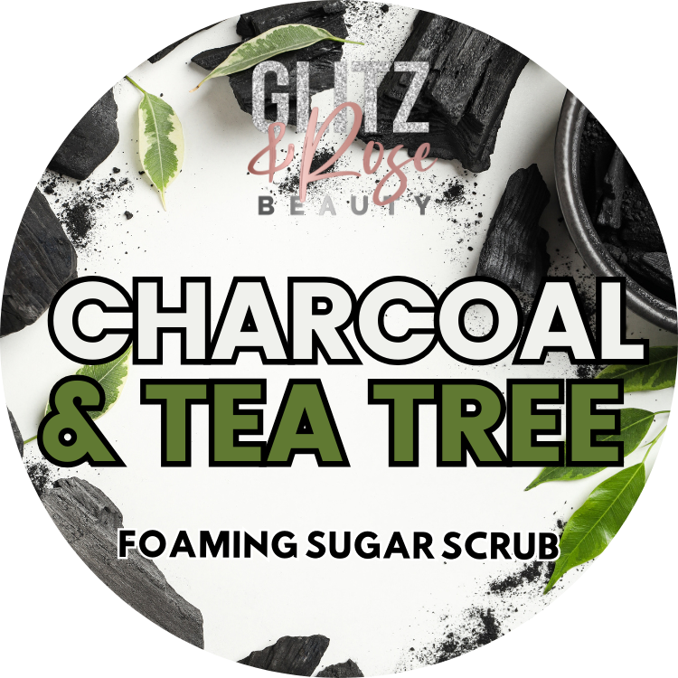 Charcoal & Tea Tree Body Icing Sugar Scrub